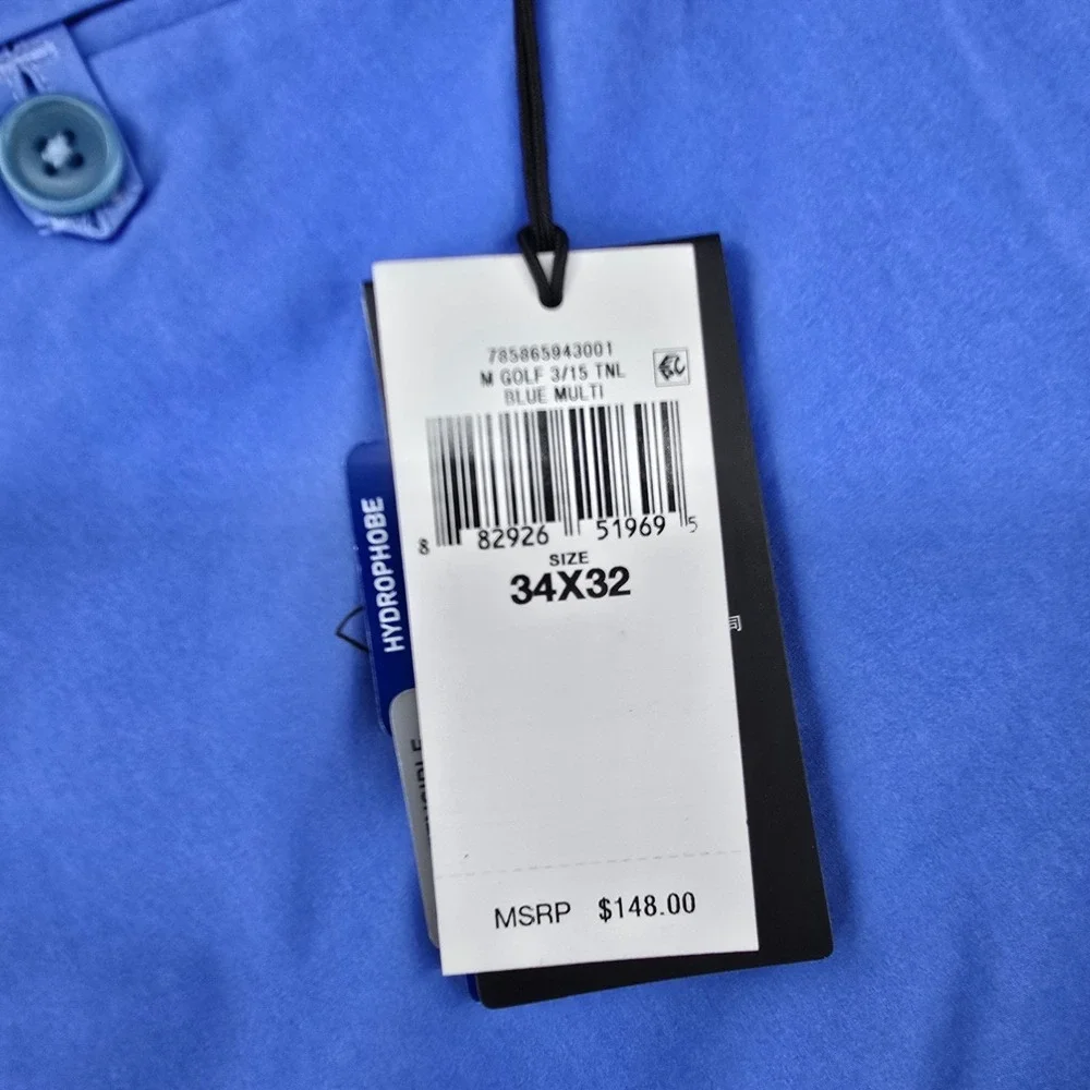 RLX Ralph Lauren Golf Performance Chino Mens 34x32 Flamingo‎ Fishing Wicking New